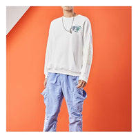Li-Ning Paris fashion week FW20 Series Loose Pullover White AWDQ635-2