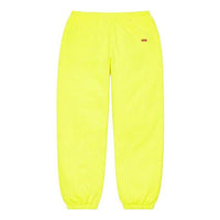 Supreme Small Box Sweatpants 'Yellow' SUP-SS21-607