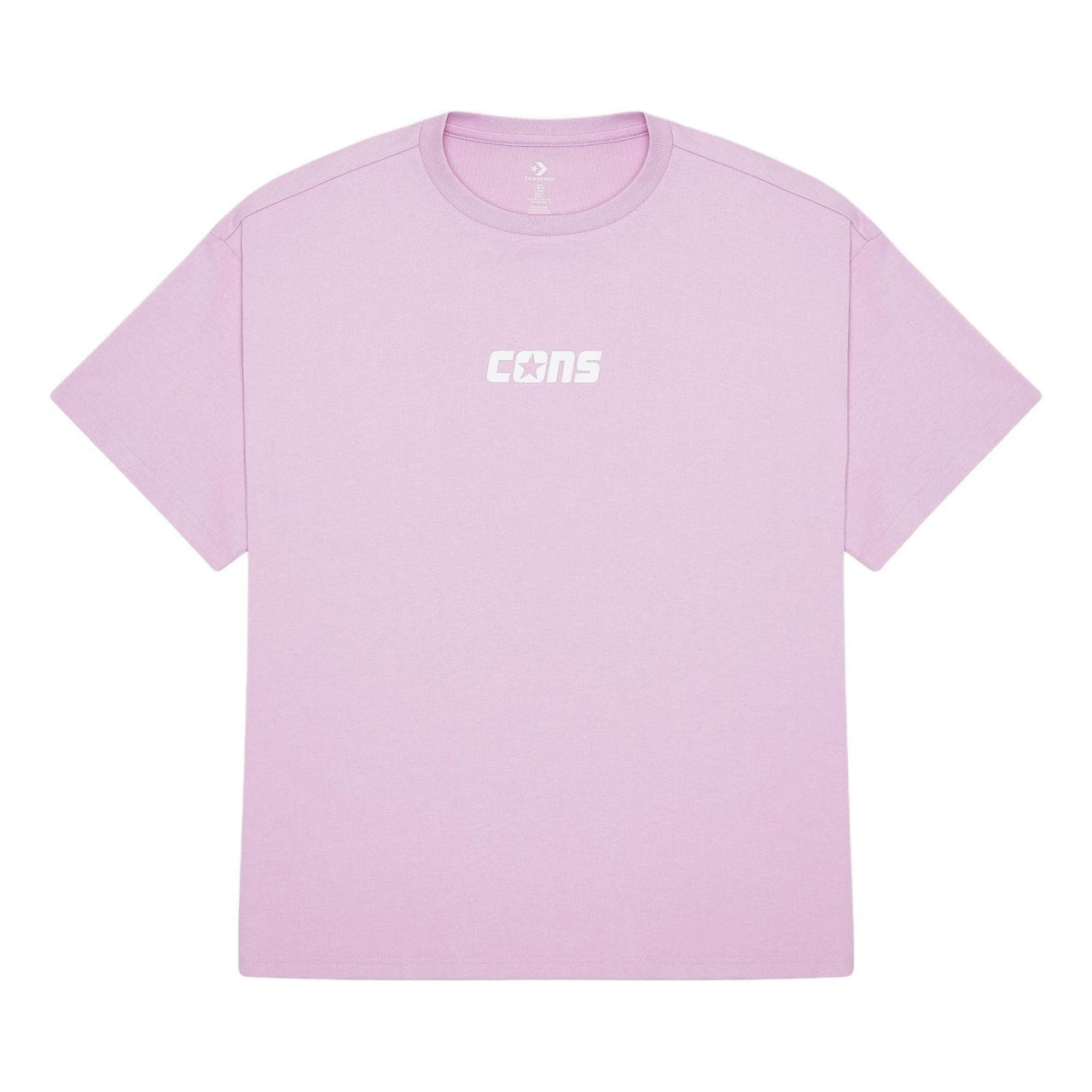 Converse One Star T-Shirt Asia Sizing 'Purple White' 10026573-A10