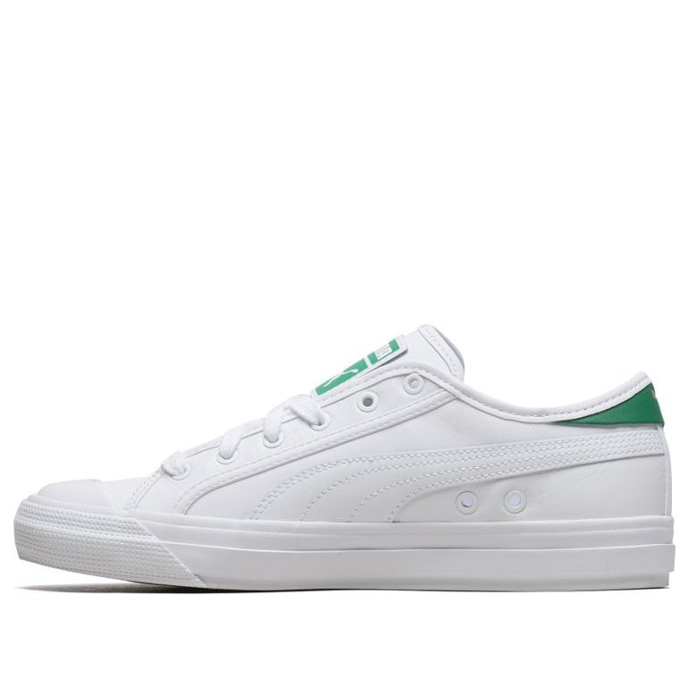 PUMA Capri Leather White/Green 369244-06