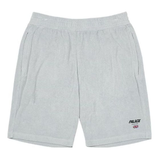 Palace Towelling Shorts 'Grey' P23ST012