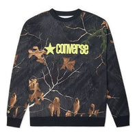 Converse Realtree Printed Crew Neck Sweatshirt Asia Sizing 'Black' 10019970-A04