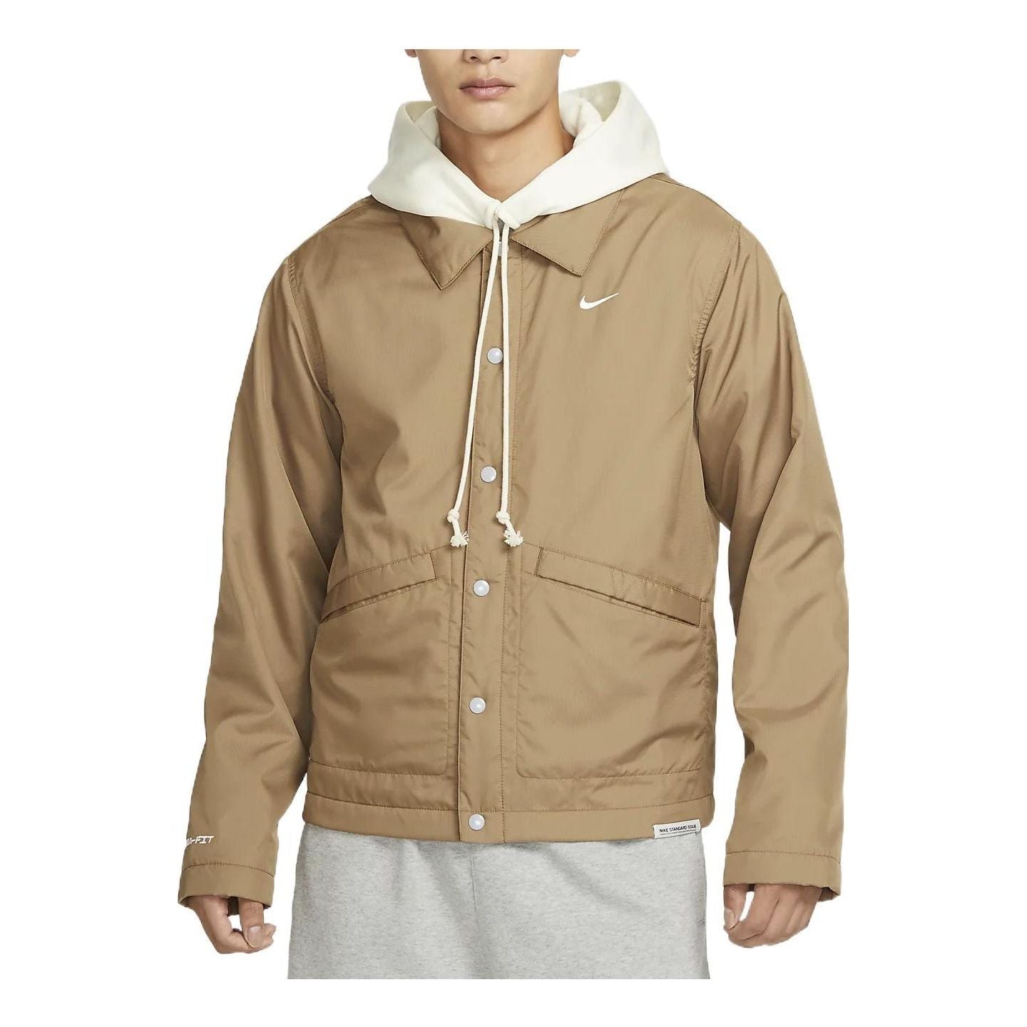 Nike Standard Issue Therma-FIT Jacket 'Beige' FB1833-258