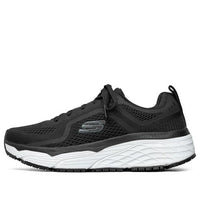 (WMNS) Skechers Elite SR Low-Top Black/White 108029-BKW