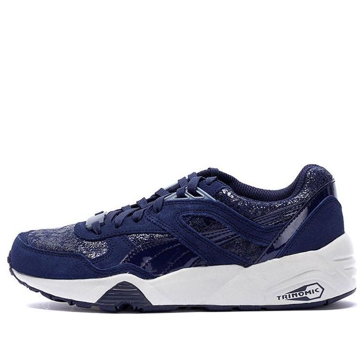 (WMNS) PUMA R698 Elem Specific Running Shoes Blue 361303-02