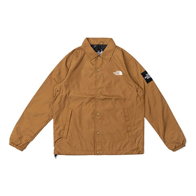 THE NORTH FACE Logo Coach Jacket Unisex Khaki NP71930-BK