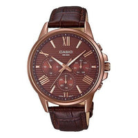 CASIO ENTICERSeries Vintagees Men's Coffee Mens Brown Analog MTP-EX300RL-5AV