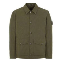STONE ISLAND Giubbotto Ghost Work Shirt Jacket 'Military Green' 7815437F1-V0054