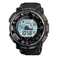 CASIO Sports Solar Powered Mens Black Digital PRW2500R-1