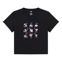Levis x Disney Crossover Mickey Printing Short Sleeve Black A0618-0002