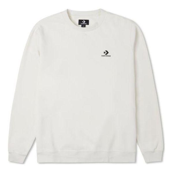 Converse Star Chevron Crew Sweatshirt Asia Sizing 'Beige' 10024510-A11