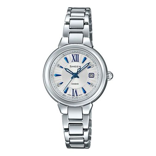 Casio Sheen Analog Watch 'Crystal Silver Blue' SHE-4054D-7AUPR