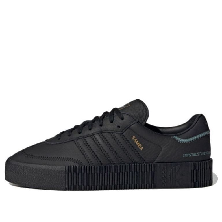 (WMNS) adidas x Swarovski Sambarose 'Core Black' H05130