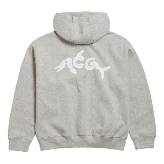 Men's Nike ACG Back Dolphin Printing Loose Gray DH1574-050