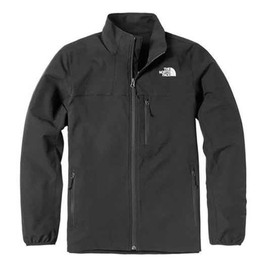Men's THE NORTH FACE Outdoor Windproof Jacket Black 4NGJ-JK3