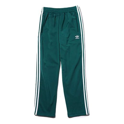 adidas originals Firebird Track Pants Casual Sports Long Pants Green ED7012