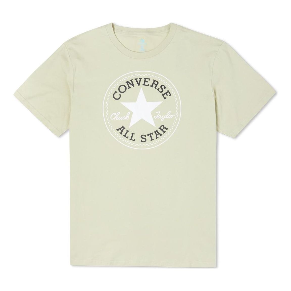 Converse Chuck Patch T-Shirt Asia Sizing 'Olive Aura' 10007887-A59