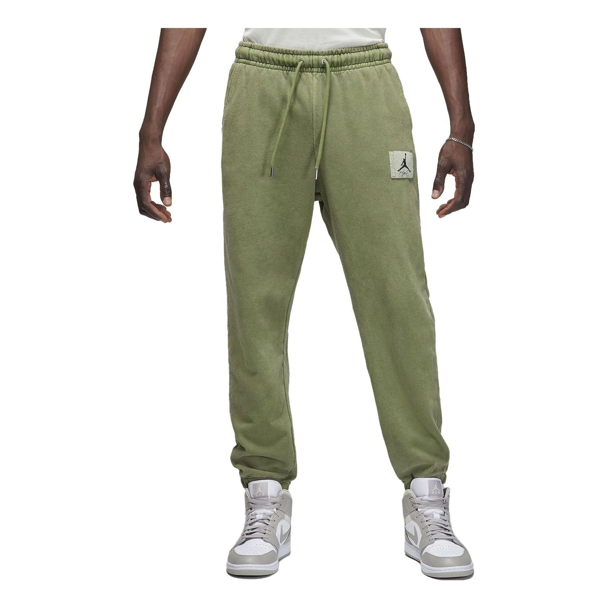 Air Jordan Flight Fleece Sweatpants 'Olive Green' FB7298-340