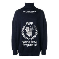 Balenciaga x World Food Programme Jumper 'Navy White' 542703T15074177