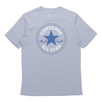 Men's Converse All Star Classic Round Neck Sports Short Sleeve Blue 10007887-063