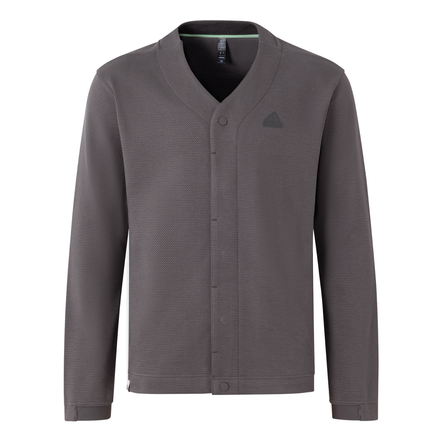 adidas Business Casual Knit Cardigan Asia Sizing 'Brown' JE8595