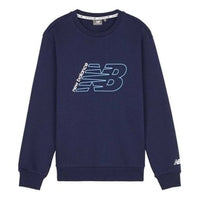 New Balance  New Balance logo Printing Pullover Asia Sizing 'Blue' NCA3S521-NV
