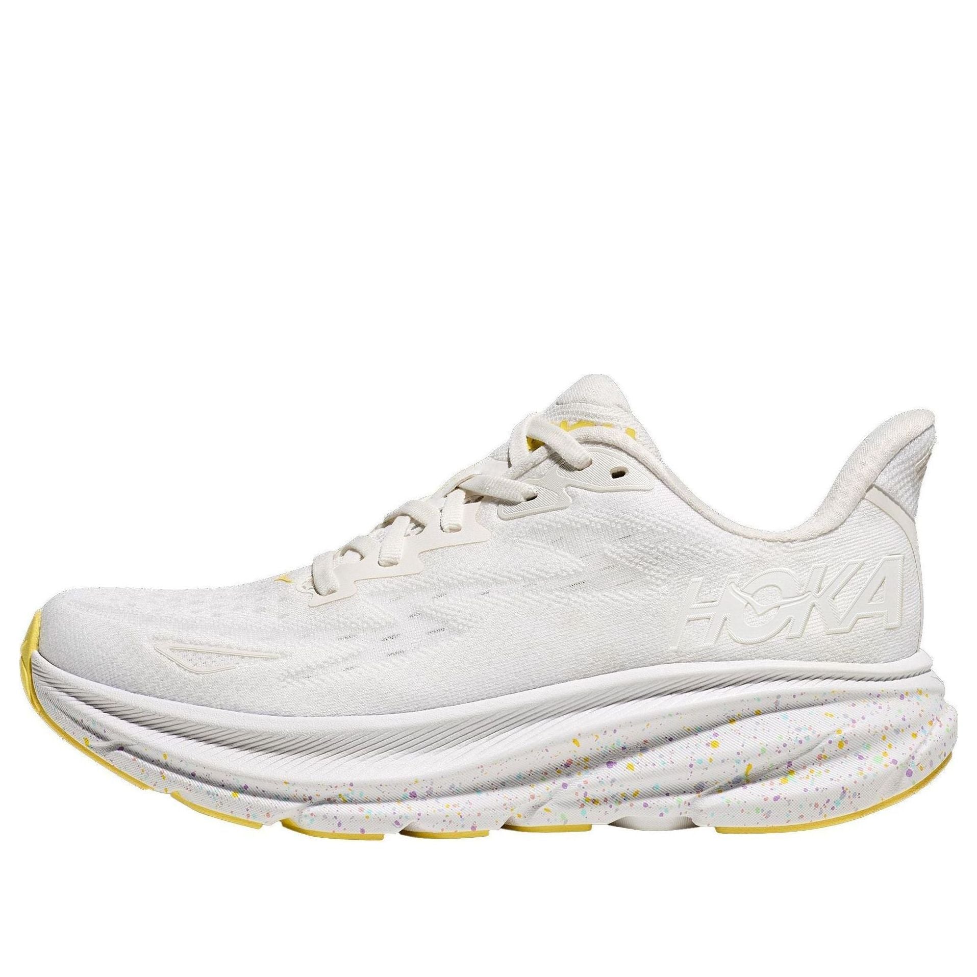 (WMNS) HOKA ONE ONE Clifton 9 'White Lemonade' 1127896-WTL