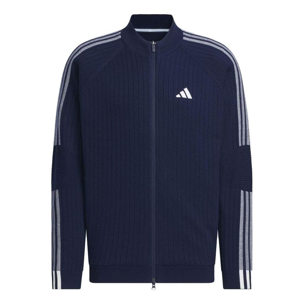 adidas 3-Stripes Windproof Long Sleeve Lining Jacket 'Blue' HY0956