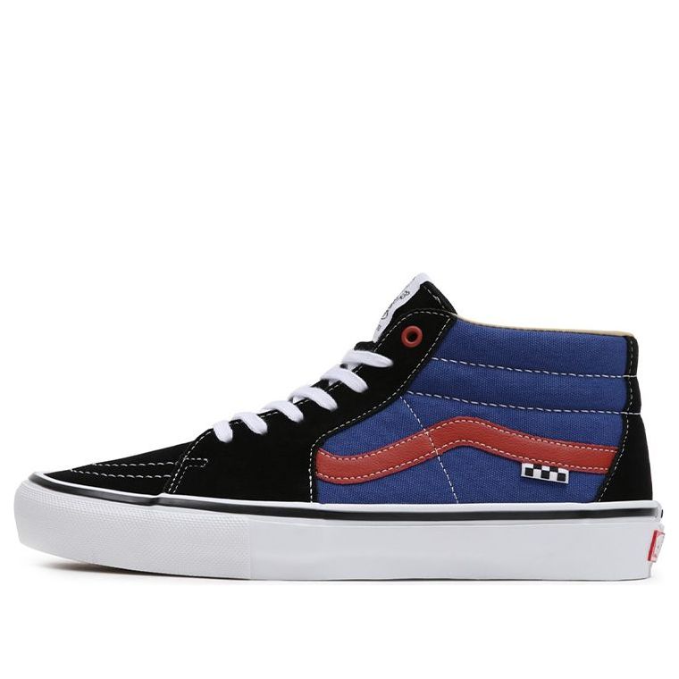 Vans Skate Grosso Mid 'Blue Black Brown' VN0A5FCGAPB