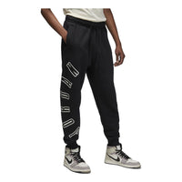 Air Jordan Flight MVP Fleece Trousers 'Black Sail' FB7027-010
