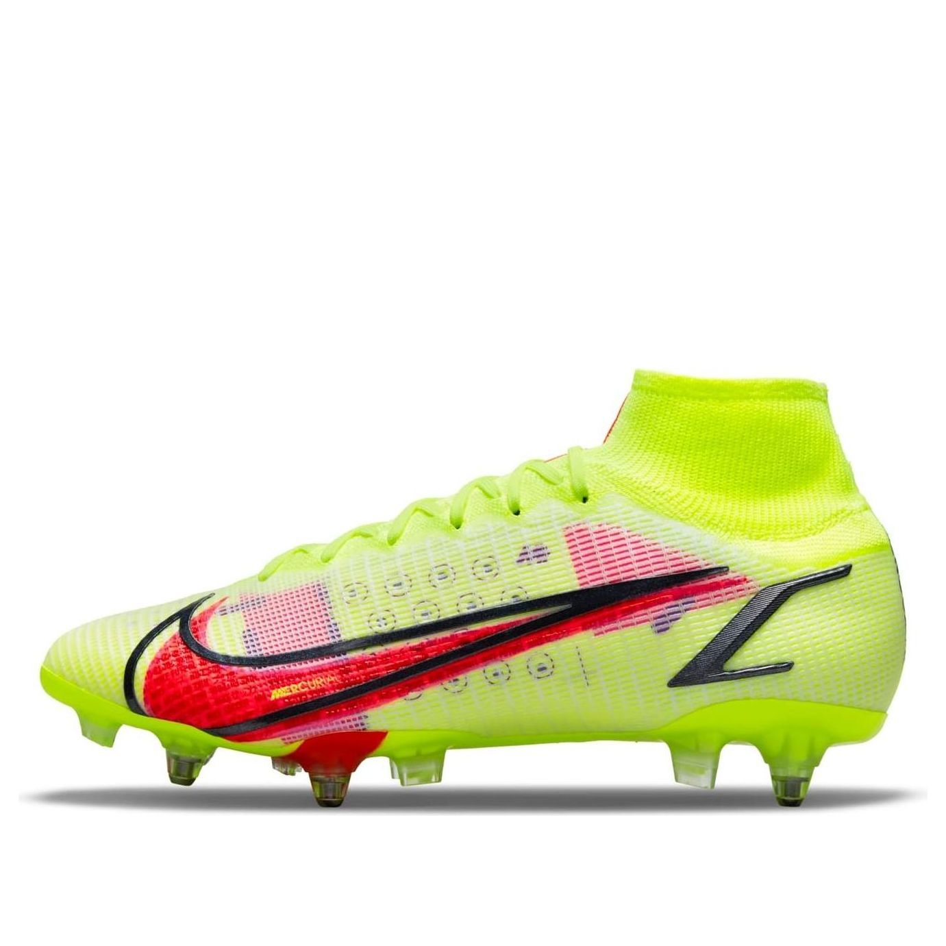 Nike Mercurial Superfly 8 Elite Sg-pro AC Soccer Shoes 'Yellow Orange' CV0960-760