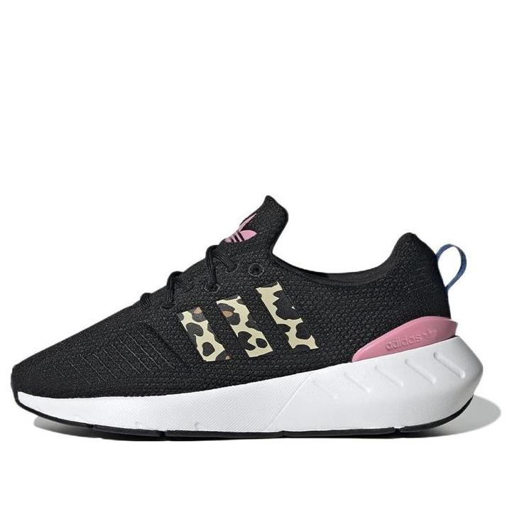 (GS) adidas originals Swift Run 22 'Black Bliss Pink' GX9215