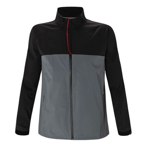 Under Armour Stormproof Golf Rain Jacket 'Black Grey' 1342717-001