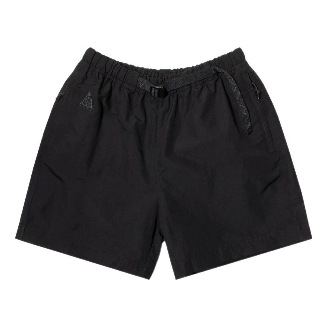 Nike ACG Solid Color Casual Sports Breathable Shorts Black CU8891-010