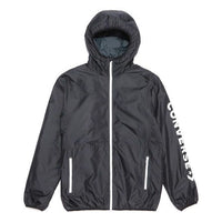 Converse Wordmark Windproof Light Jacket Asia Sizing 'Black' 10008250-A02