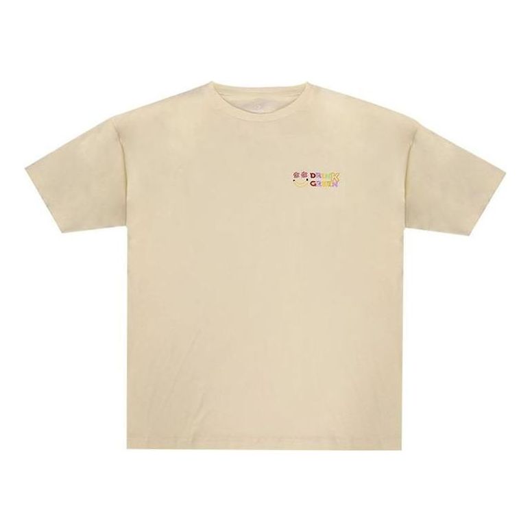 (WMNS) Converse Fruit Logo T-Shirt Asia Sizing 'Beige' 10025866-A01