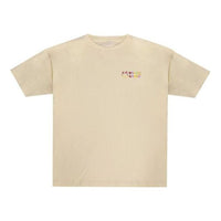 (WMNS) Converse Fruit Logo T-Shirt Asia Sizing 'Beige' 10025866-A01