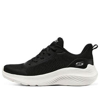 (WMNS) Skechers Bobs Squad Waves 'Black' 117470-BLK