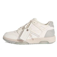 Off-White Out Of Office Leather Sneakers 'White Grey' OMIA189F23LEA0050106