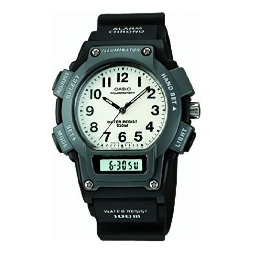 CASIO STANDART Series Vintagees Men's Mens Black Analog AQ-150W-7BVS