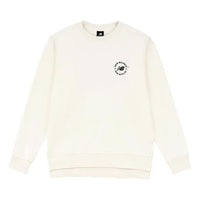 New Balance Logo Pullover Sweatshirt Asia Sizing 'White Black' AMT33343-CIC