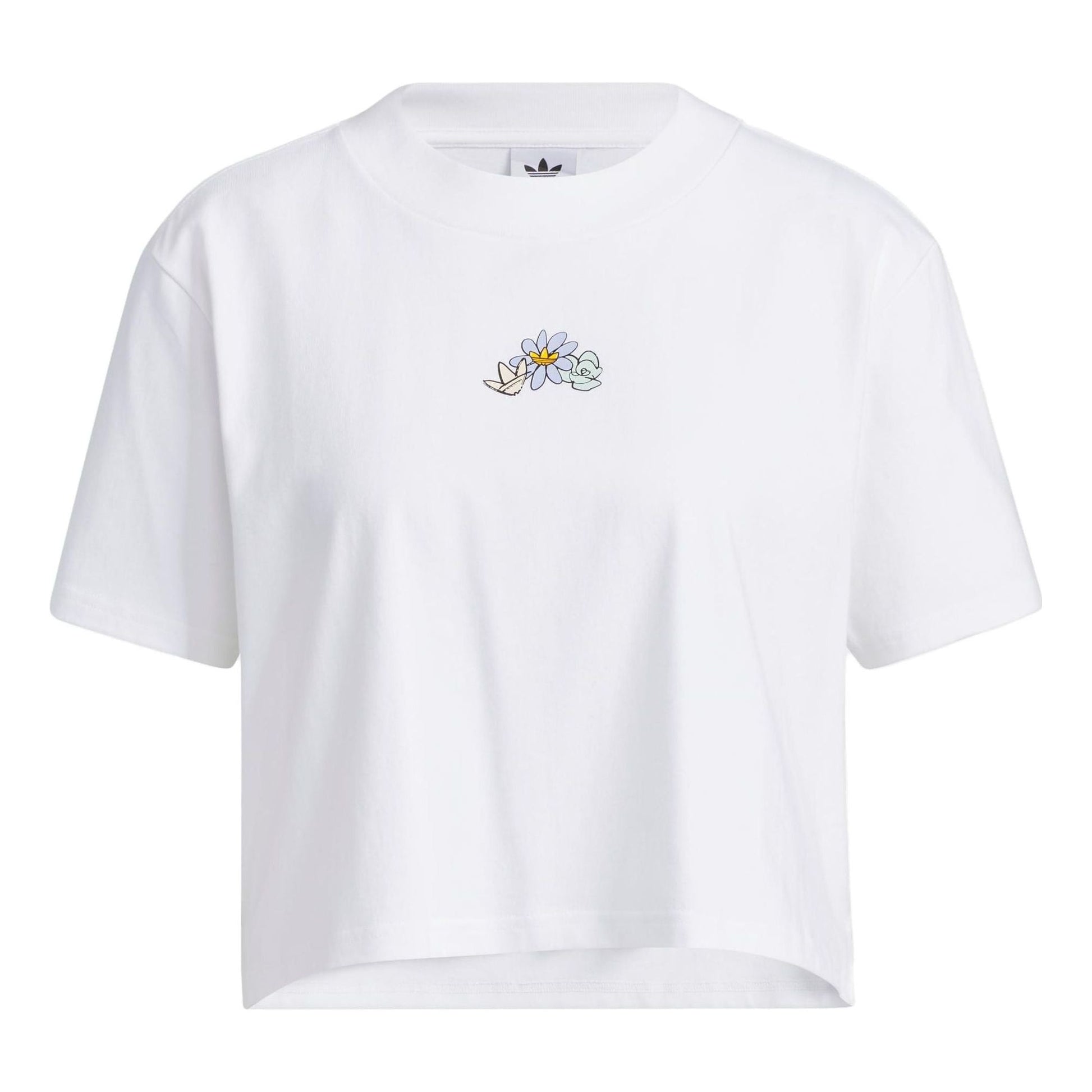 (WMNS) adidas Summer T-Shirt Asia Sizing 'White' IK8642