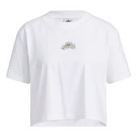 (WMNS) adidas Summer T-Shirt Asia Sizing 'White' IK8642