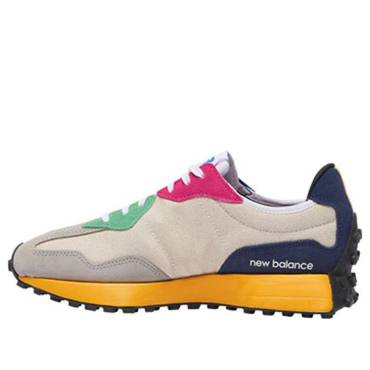 (WMNS) New Balance 327 x Dejounte Murray 'Orange Grey Blue' WS327FIN