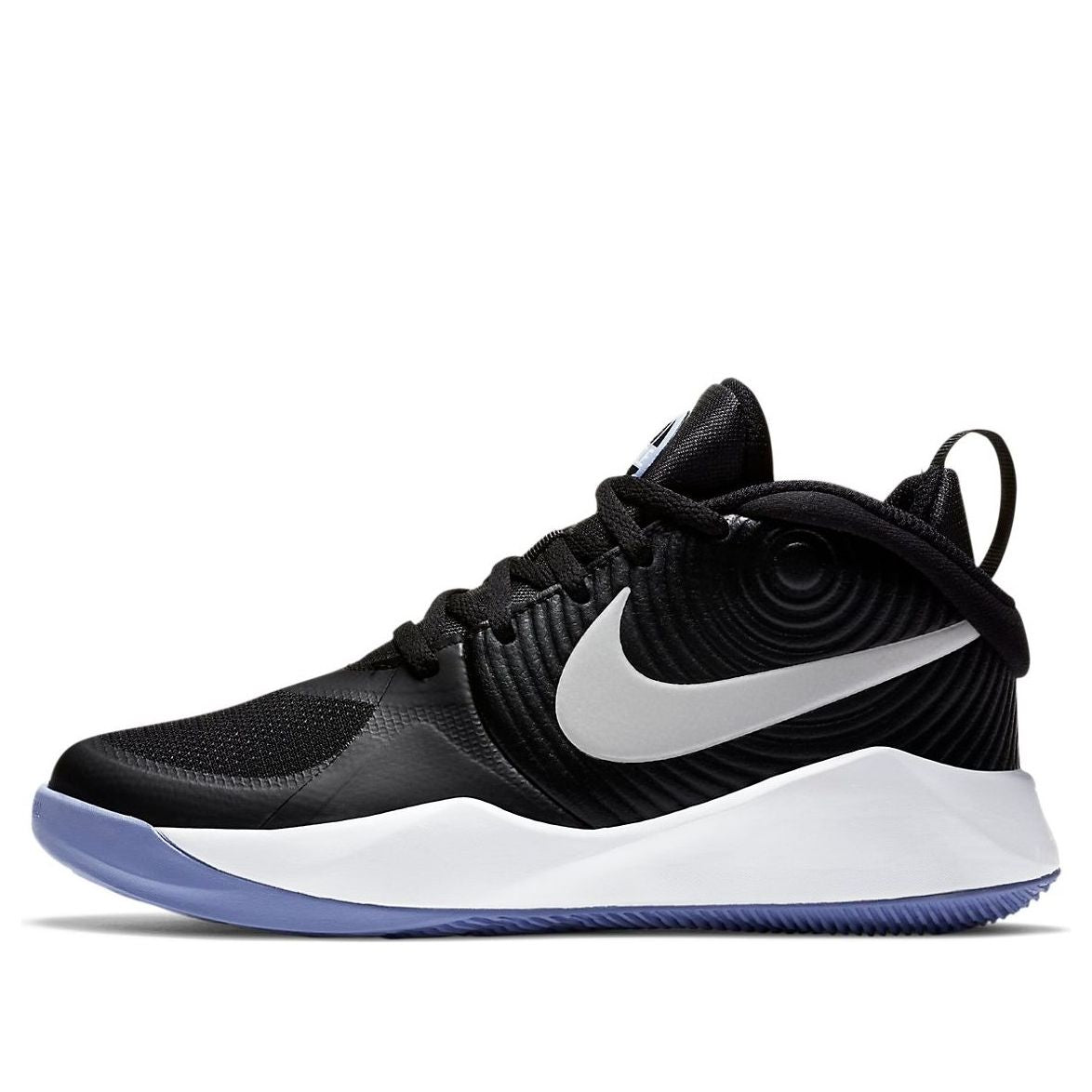 (GS) Nike Team Hustle D9 'Black Light Thistle' AQ4224-009