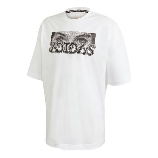 adidas LOOSE TEE M Sports Short Sleeve White GQ0546