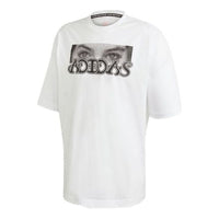 adidas LOOSE TEE M Sports Short Sleeve White GQ0546