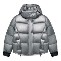 (WMNS) New Balance Bright Warm Down Jacket Asia Sizing 'Silver' AWJ04312-MSV