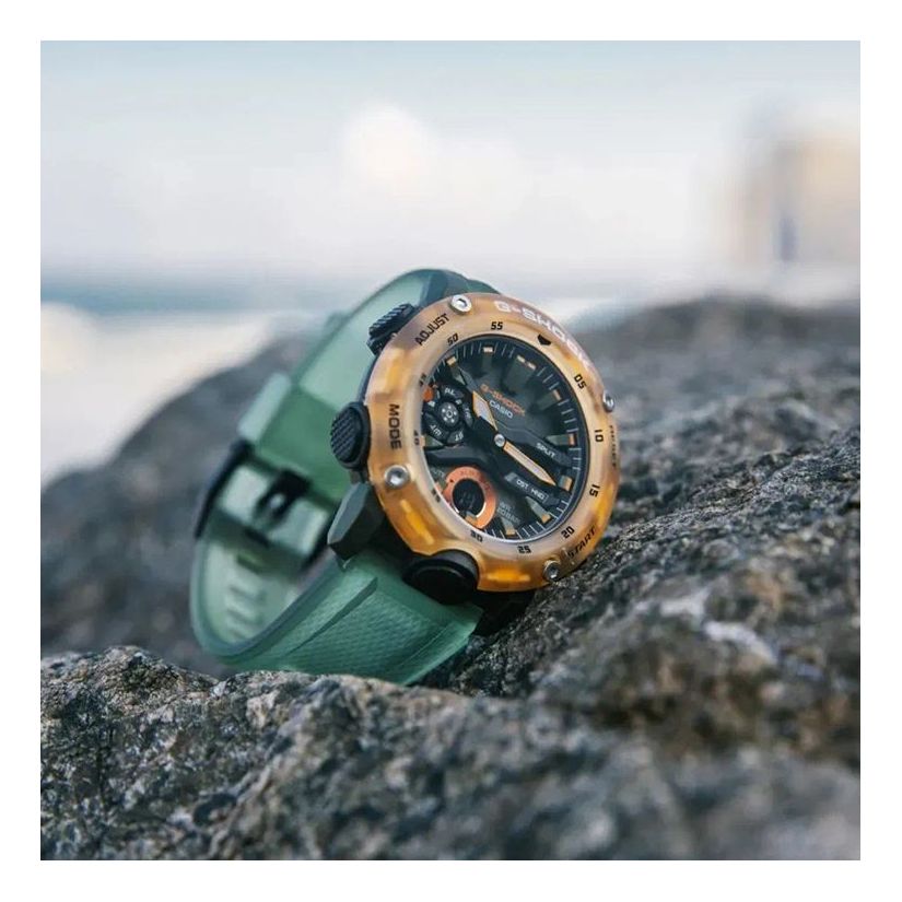 CASIO G-Shock Analog-Digital 'Green' GA-2000HC-3APR