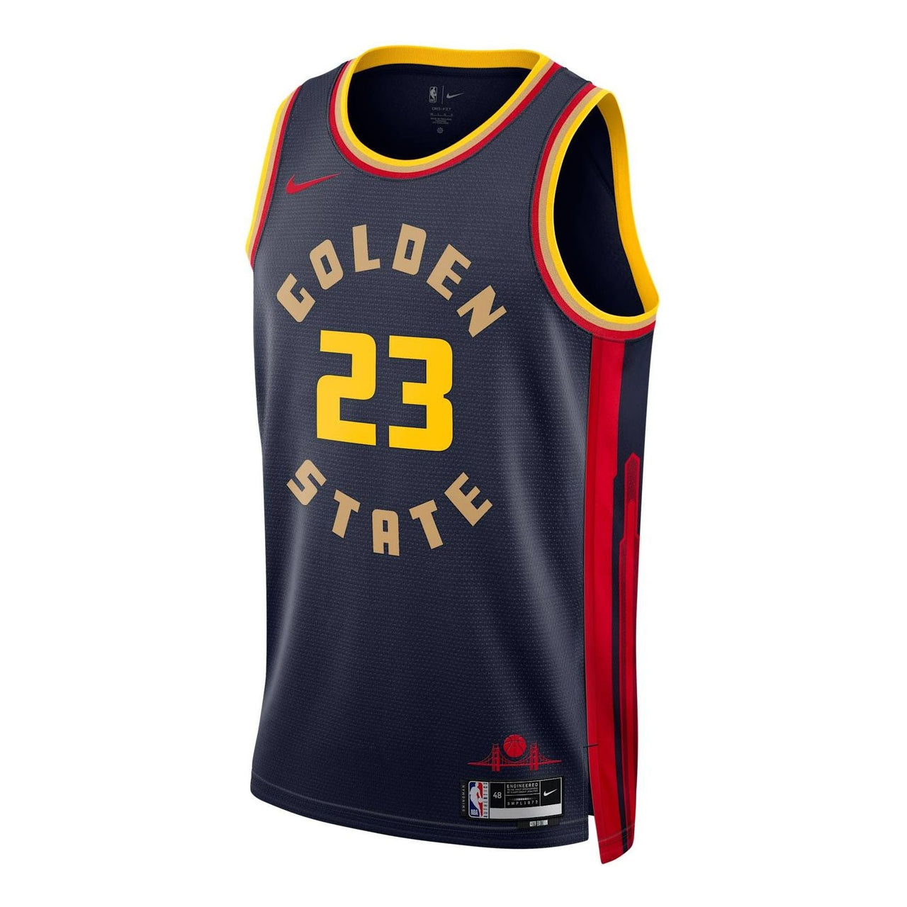 Nike Dri-FIT NBA Draymond Green Golden State Warriors 2024/25 City Edition Swingman Jersey 'College Navy' FQ4342-423